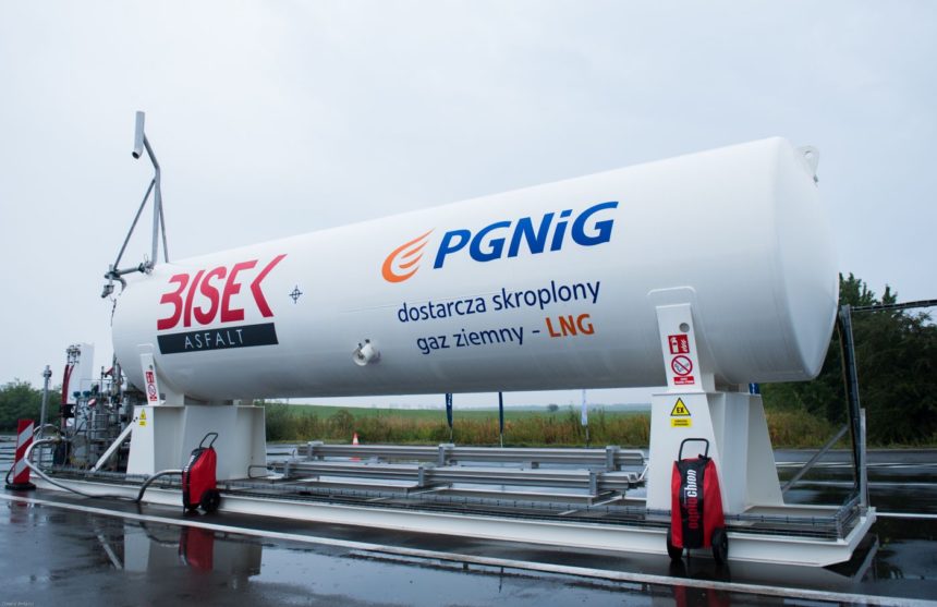 Nowa stacja tankowania skroplonego gazu ziemnego (LNG)