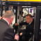 Prezydent Andrzej Duda w stoisku LiuGong Dressta Machinery na wystawie „Od COP do Gospodarki 4.0”