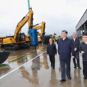 Prezydent Chin z wizytą w LiuGong