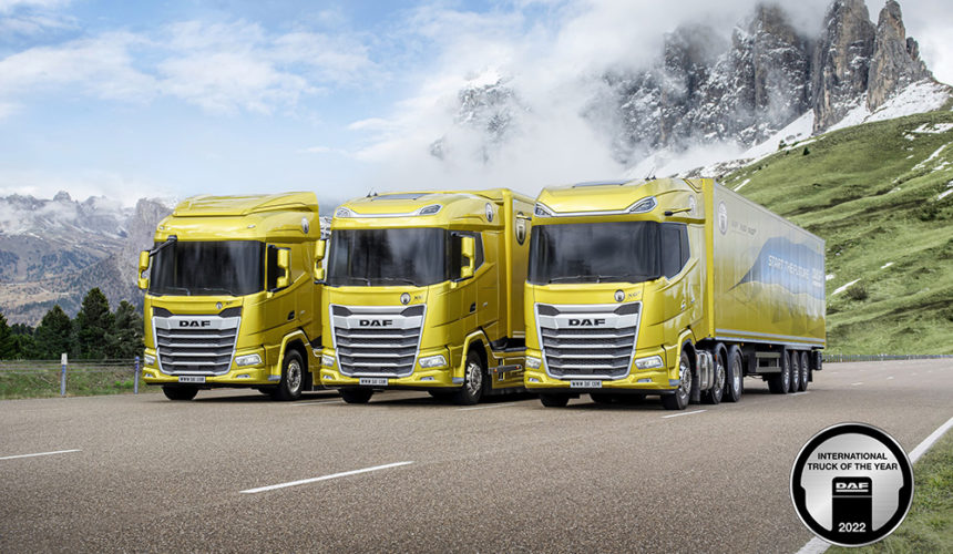 Modele DAF XF, XG i XG⁺ uhonorowane tytułem „International Truck of the Year”