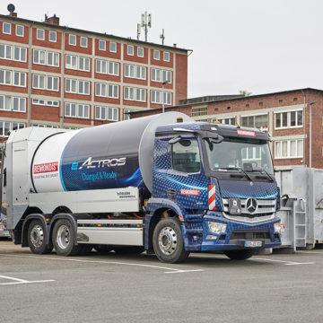 Mercedes-Benz eActros elektryfikuje flotę REMONDIS w Kolonii