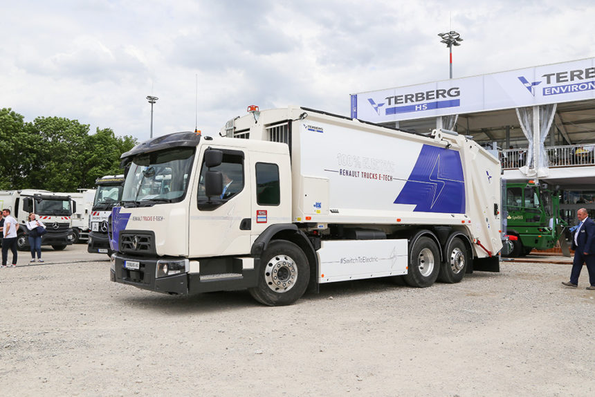 Międzynarodowy sukces elektrycznych podwozi Renault Trucks na targach IFAT