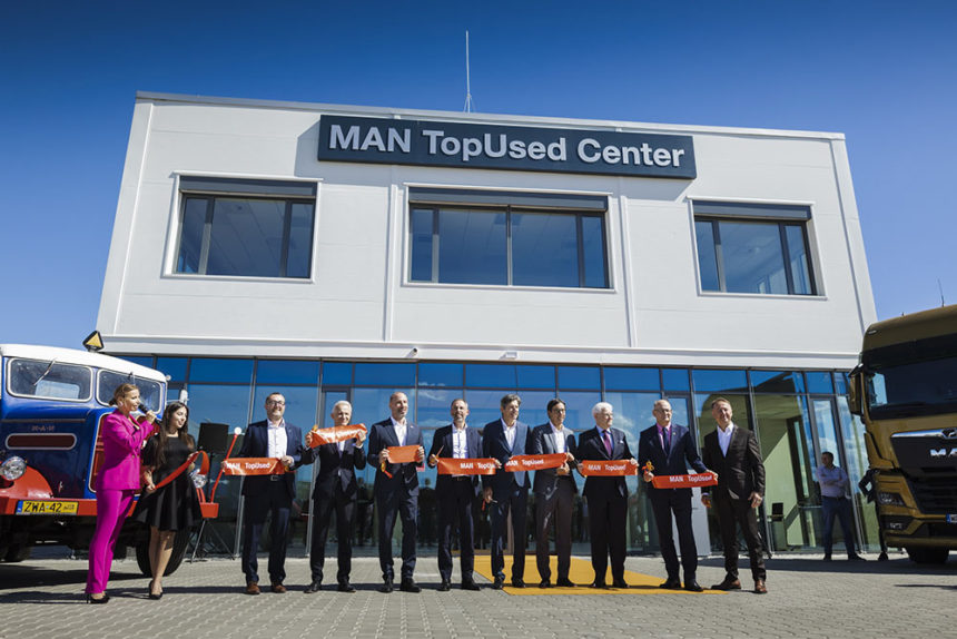 Nowe centrum sprzedaży pojazdów używanych MAN TopUsed