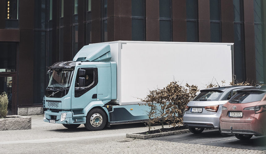 Elektryczne pojazdy ciężarowe Volvo o większym zasięgu