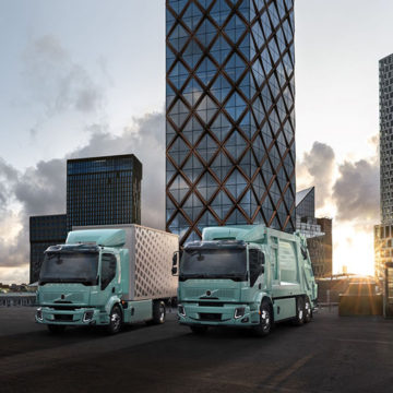 Volvo prezentuje nowe elektryczne pojazdy ciężarowe do zastosowań miejskich