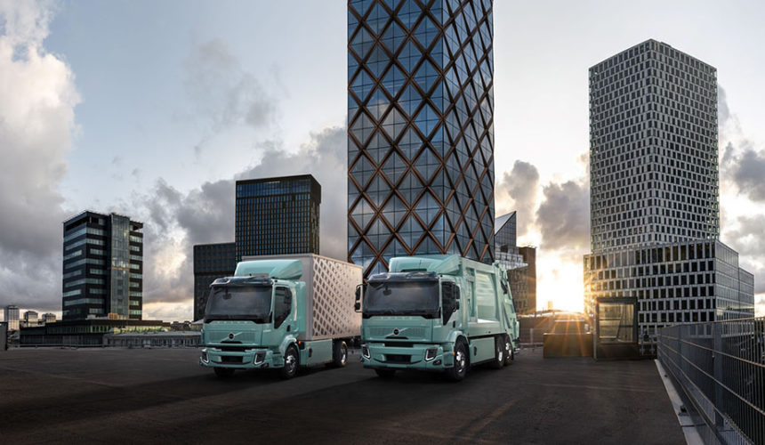 Volvo prezentuje nowe elektryczne pojazdy ciężarowe do zastosowań miejskich