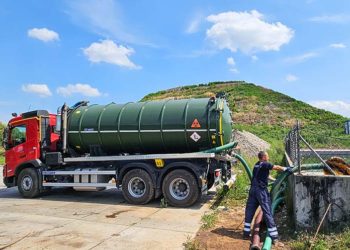 Wóz asenizacyjny SLT Group BA-15 w PGK „Saniko”: krótsza praca i mniej kursów