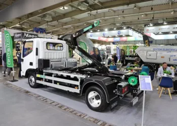 Elektryczny napęd i łamana wieża