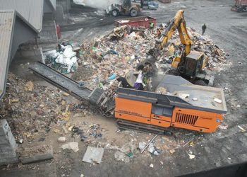 Pierwszy w Polsce rozdrabniacz Inventhor 6.2 trafił do firmy Eko Centrum Dariusz Nowak