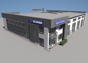Nowy serwis Scania w Sieradzu – inwestycja oficjalnie rozpoczęta